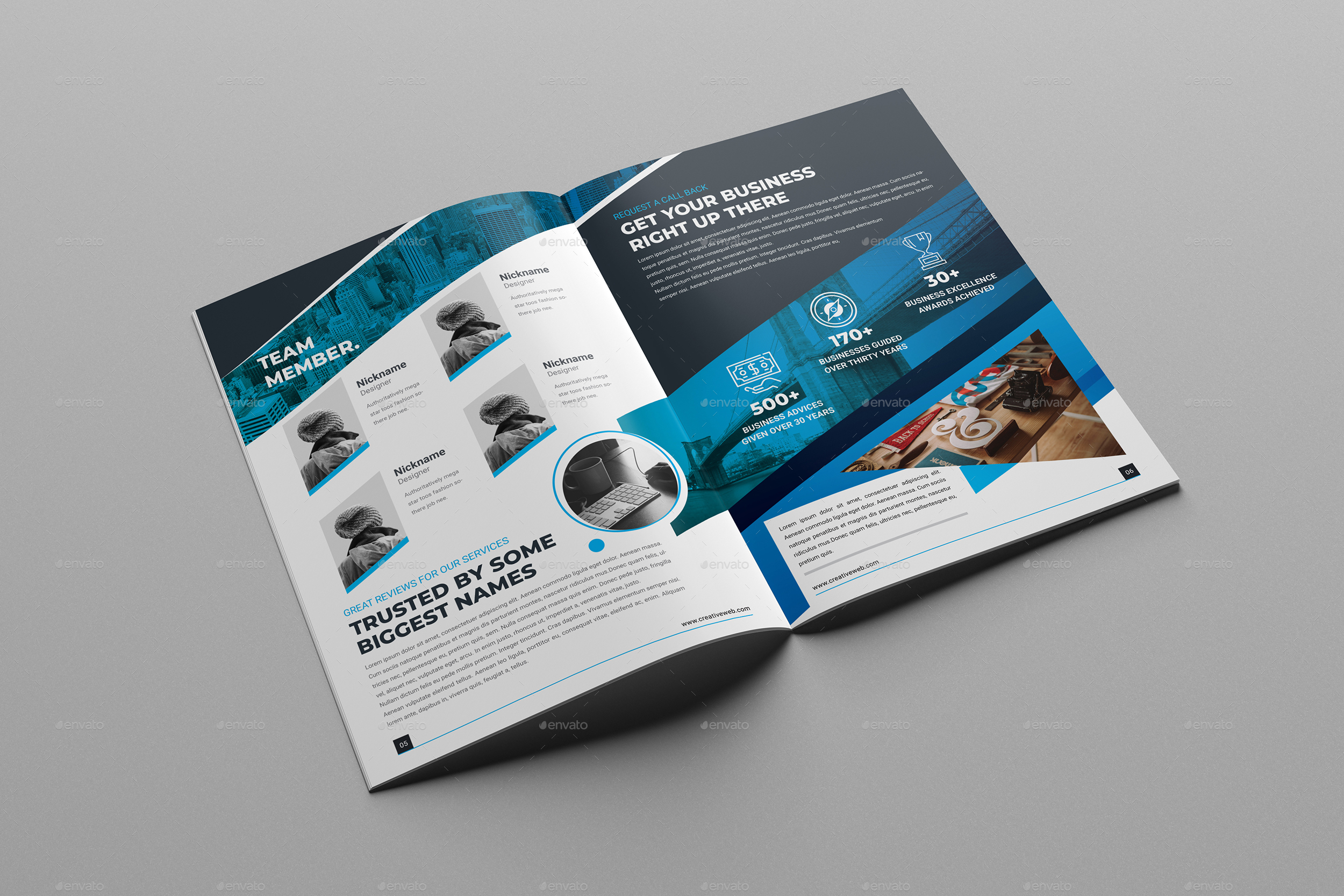  Modern  Brochure  8 Page by generousart GraphicRiver